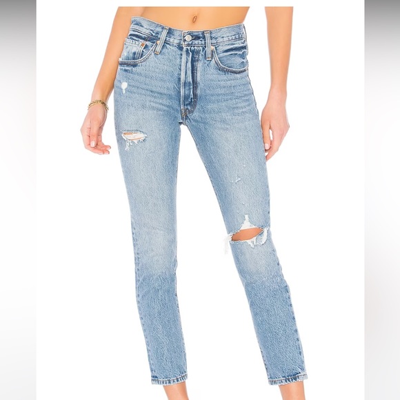 Levi’s 501 Skinny Jeans size 27 Can’t Touch This - Picture 1 of 8